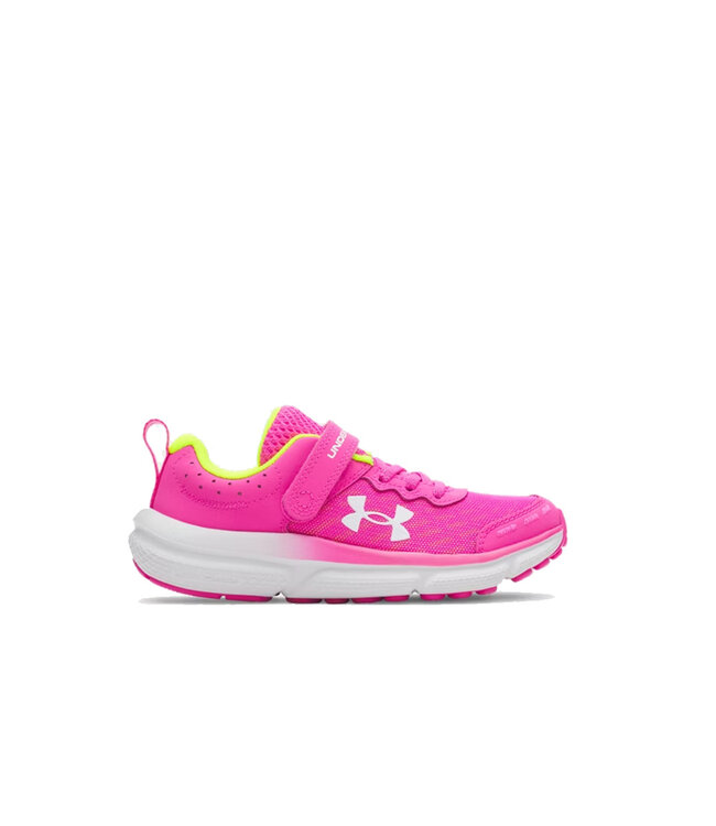 Under Armour Kid's - Assert 10 AC Rebel Pink / High Vis Yellow / White