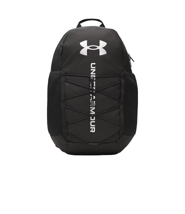 Under Armour Hustle Sport 6.0 Black / Metallic Silver