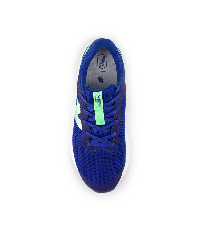 New Balance Kid's - Fresh Foam ARISHI v4 Junior Galaxy Blue / Lime Leaf