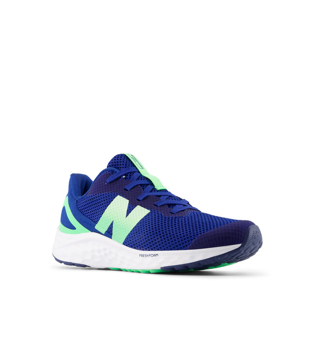 New Balance Kid's - Fresh Foam ARISHI v4 Junior Galaxy Blue / Lime Leaf