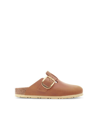 Birkenstock Boston Big Buckle Cognac