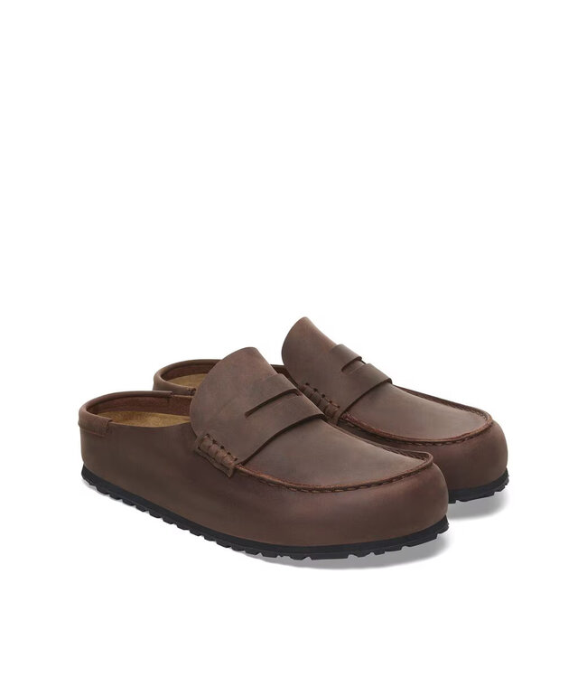 Birkenstock Naples Wrapped Habana Cuir Huilé