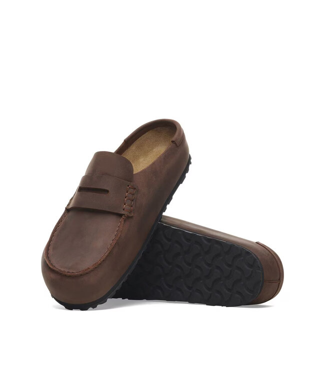 Birkenstock Naples Wrapped Habana Cuir Huilé