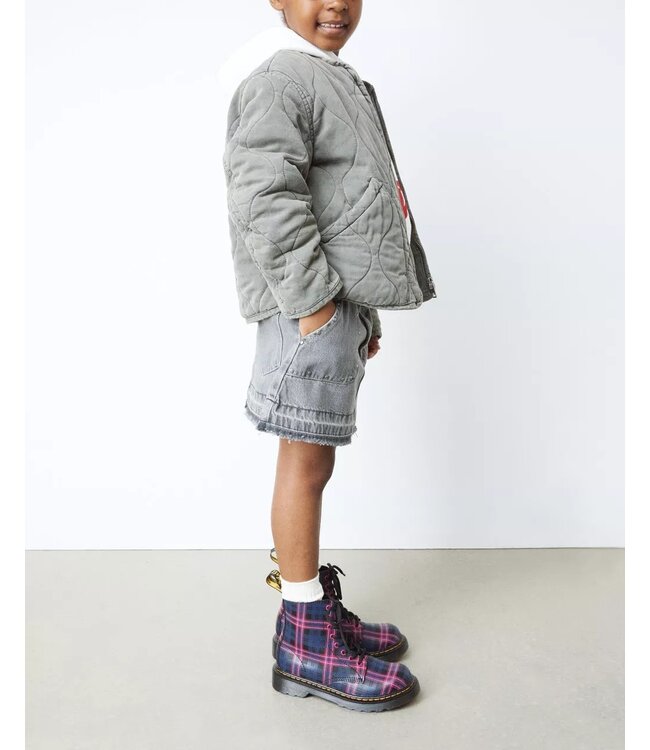 Dr. Martens  Kid's  - 1460 Pascal Tartan Black Multi