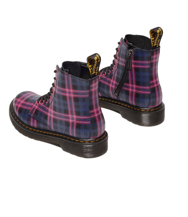 Dr. Martens Enfants -  1460 Pascal Tartan Noir Multi