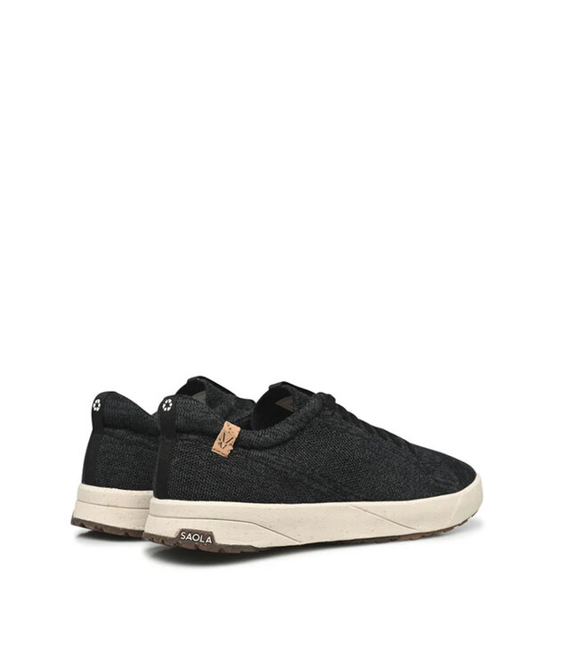 Saola Femmes Cannon Knit 2 Wool Noir / Gris