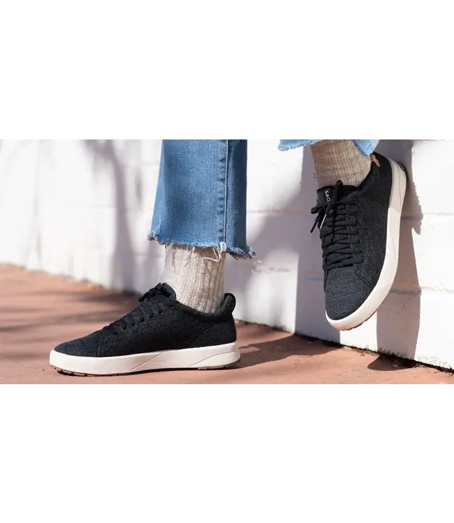 Saola Femmes Cannon Knit 2 Wool Noir / Gris