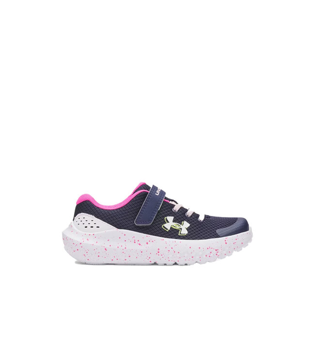 Under Armour Kid's - Surge 4 AC Midnight Navy / Rebel Pink / White