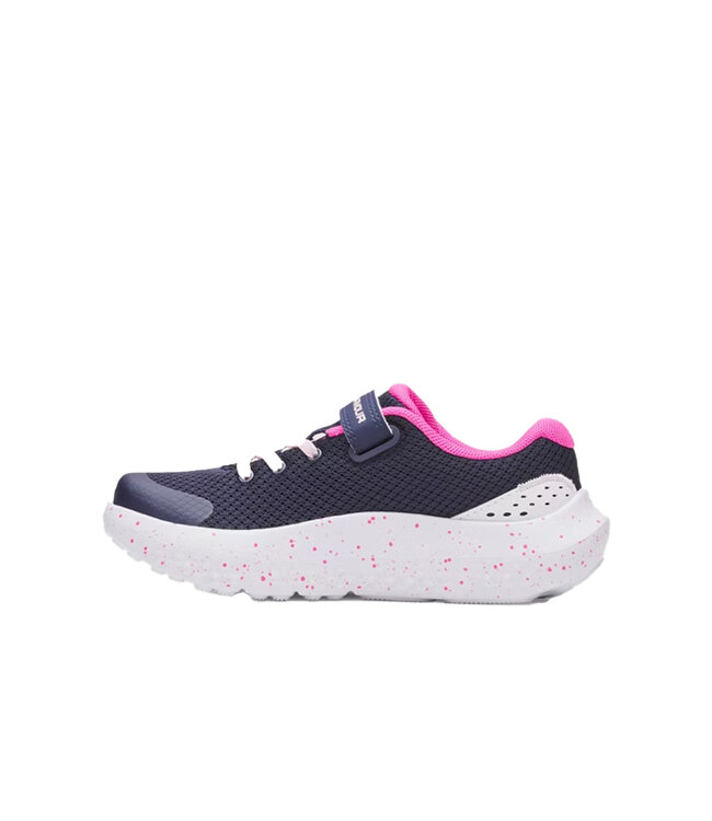 Under Armour Kid's - Surge 4 AC Midnight Navy / Rebel Pink / White