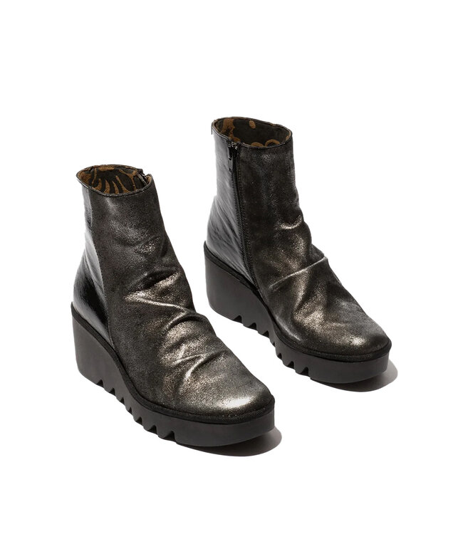 Fly London BAAN538FLY Black / Silver