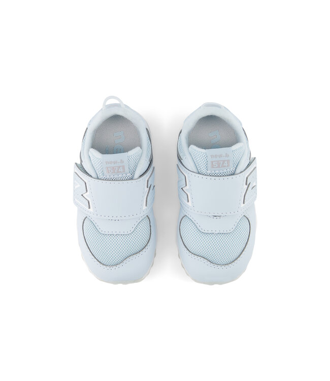 New Balance 574 Toddler  New- B Frosted Glass / Silver Metalic