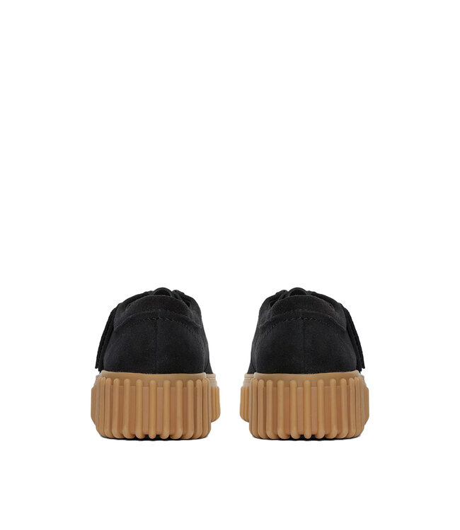 Clarks Torhill Bee Black Suede