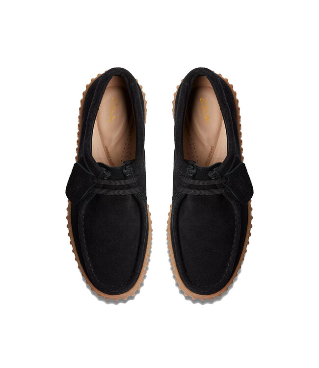 Clarks Torhill Bee Black Suede