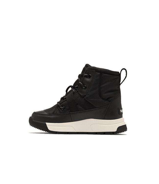 Sorel Youth Whitney III Mid WP Black / Sea Salt