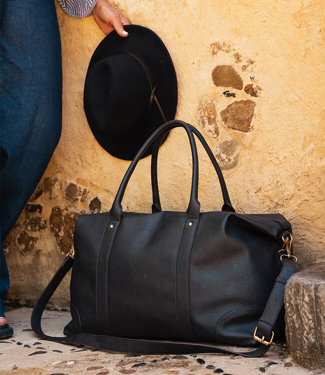 Louenhide Alexis Eddie Weekender Travel Bag Black