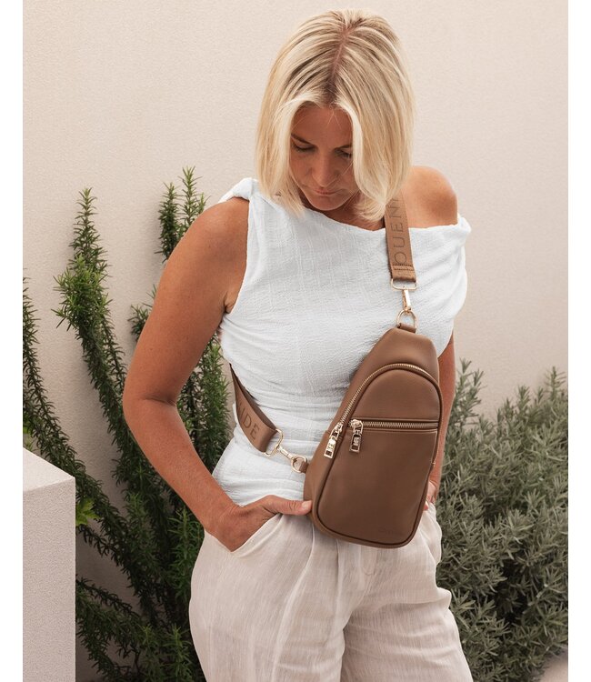 Louenhide Bella Sling Bag Caramel