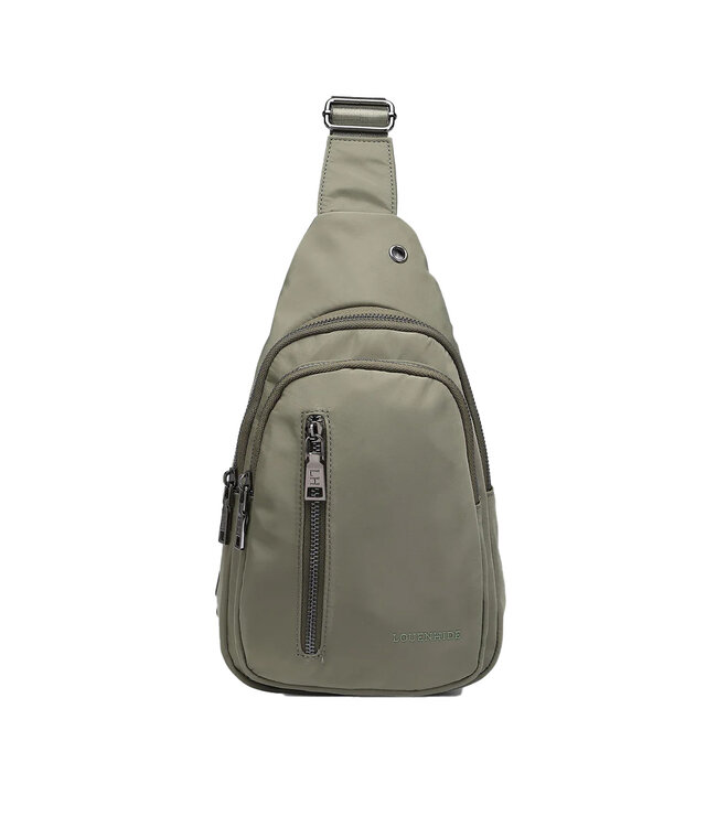 Louenhide Boyd Nylon Sling Bag Kaki