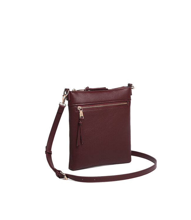 Louenhide Cressida Crossbody Bag Burgundy