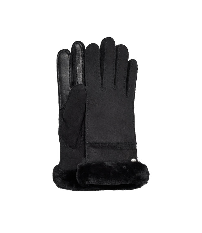 UGG Women's Sheepskin Seamed Glove Black