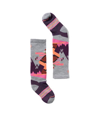Smartwool Wintersport coussin complet Moose Gris Pâle / Rose