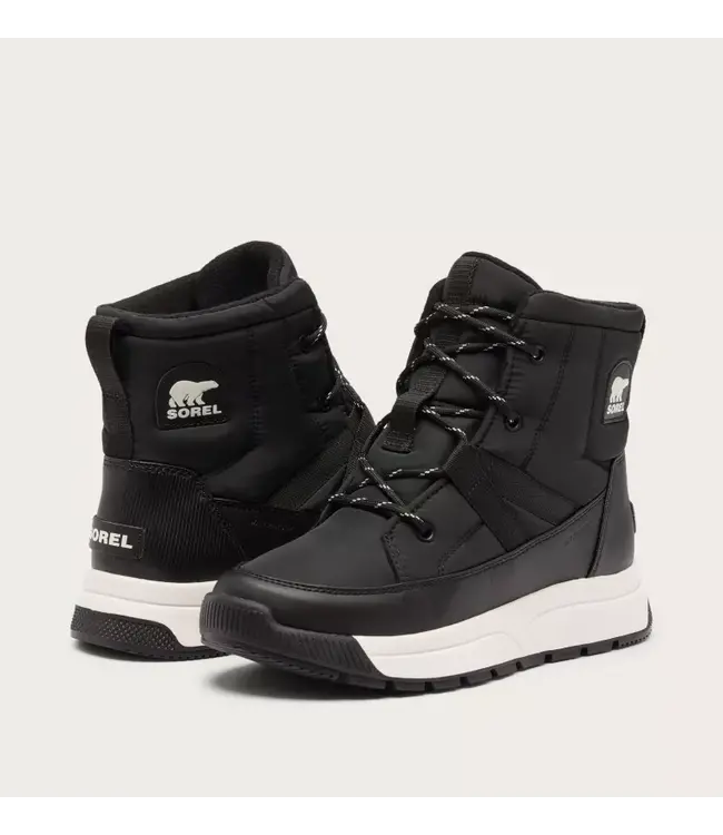 Sorel Womens  - Whitney III Mid Black / Sea Salt