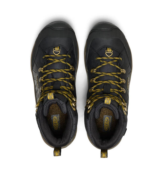 Keen Men's - Revel IV Polar Waterproof Boot Black/Lemon Curry