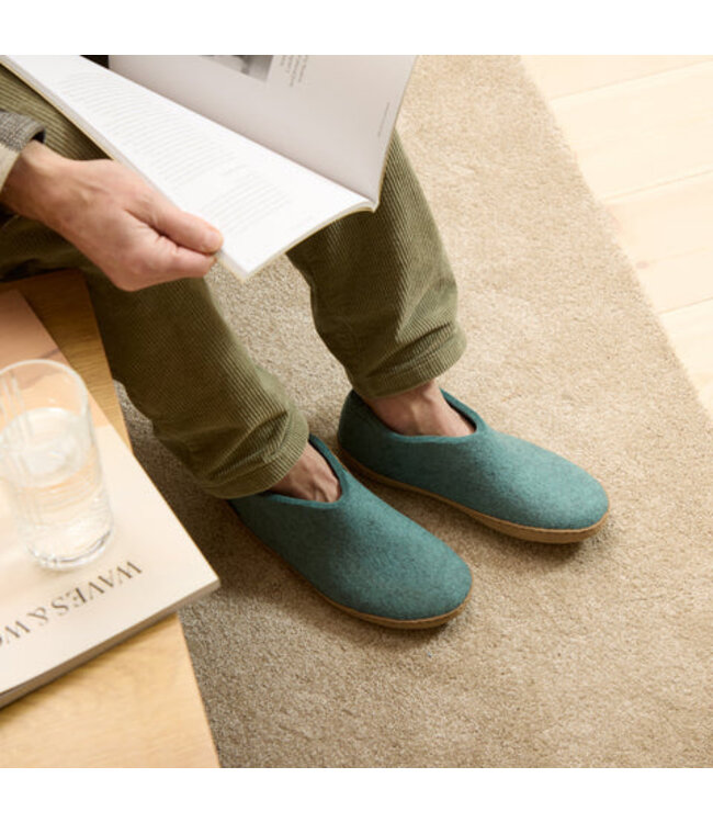 Glerups Shoes Leather Sole North Sea