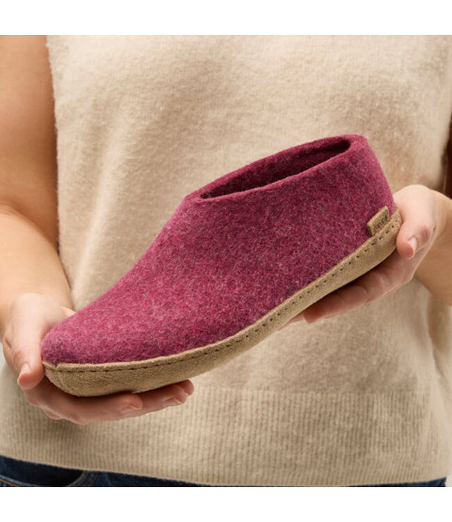 Glerups Chaussure Semelle Cuir Canneberge