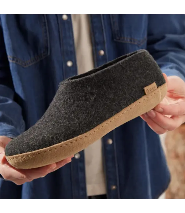 Glerups Shoes Leather Sole Black