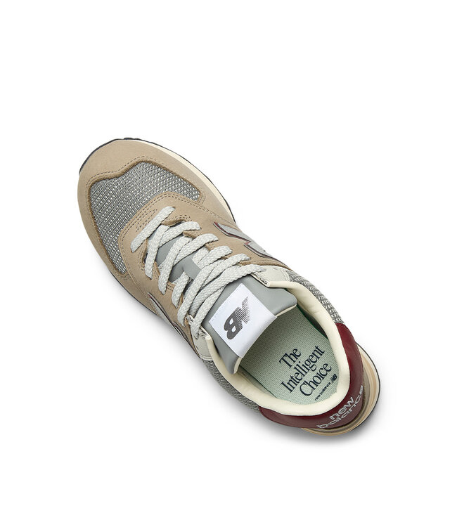 New Balance 574 Hommes Arid Pier / Bordeaux