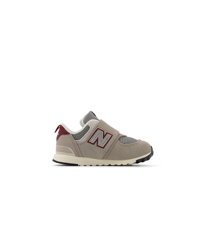 New Balance 574 Toddler New- B  Arid Stone / Monarch Burgundy