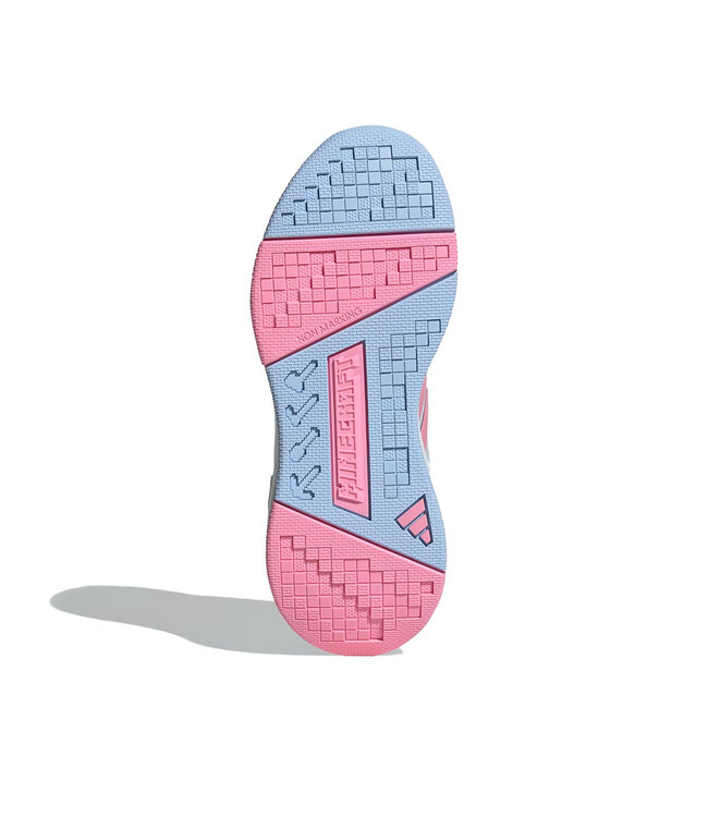Adidas Junior- Minecraft Pro Crystal Sky / Bliss Pink / Glow Blue