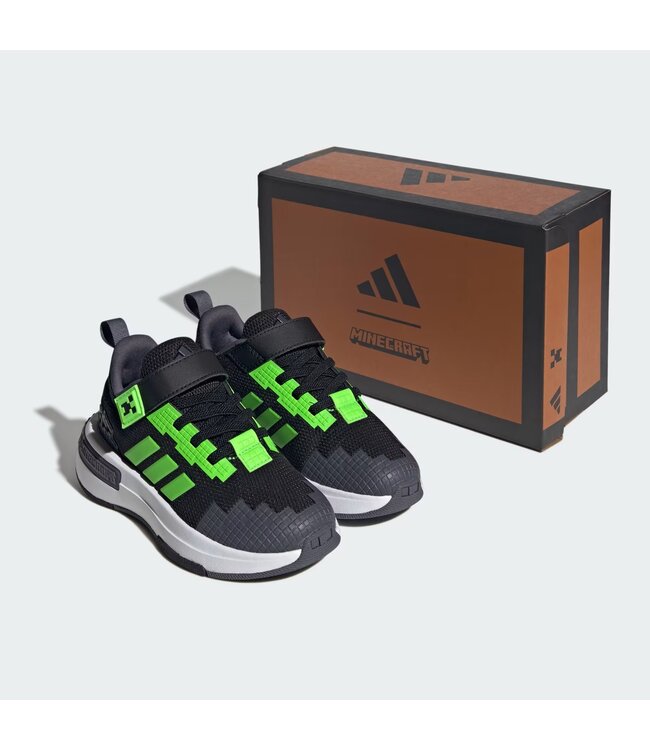 Adidas Enfants- Minecraft Pro Noir / Blanc / Aurora Onix