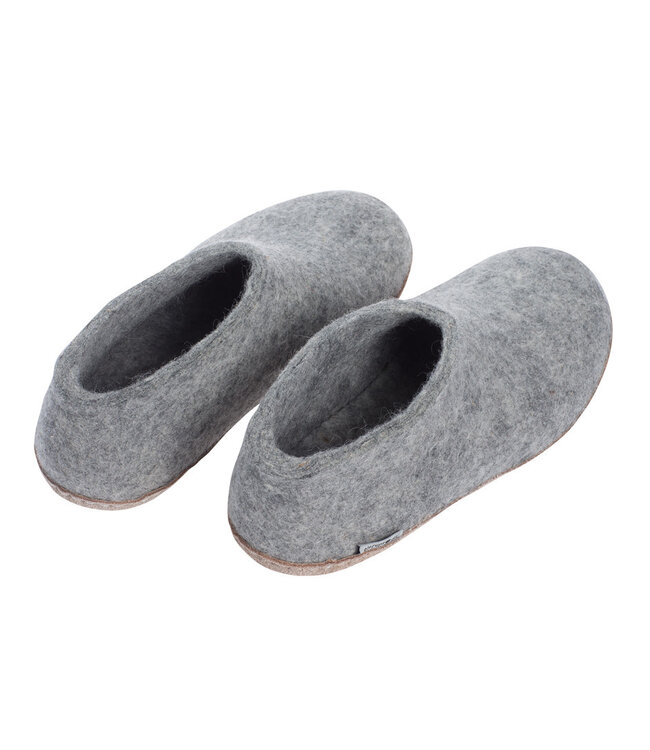 Glerups Shoe Leather Sole Grey