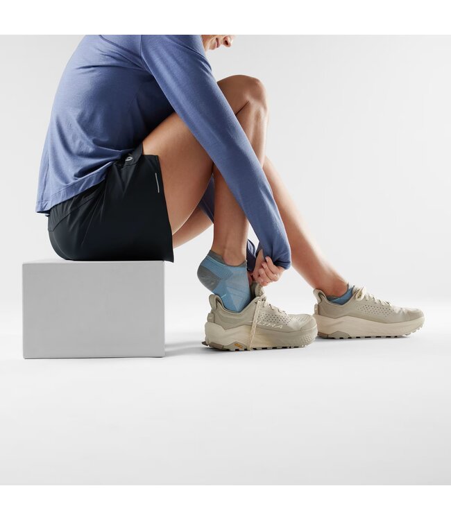 Smartwool Socquette basse de course pour femmes Bleu Serein