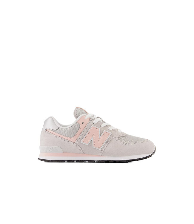 New Balance Junior- 574 Core Lace Gris / Rose
