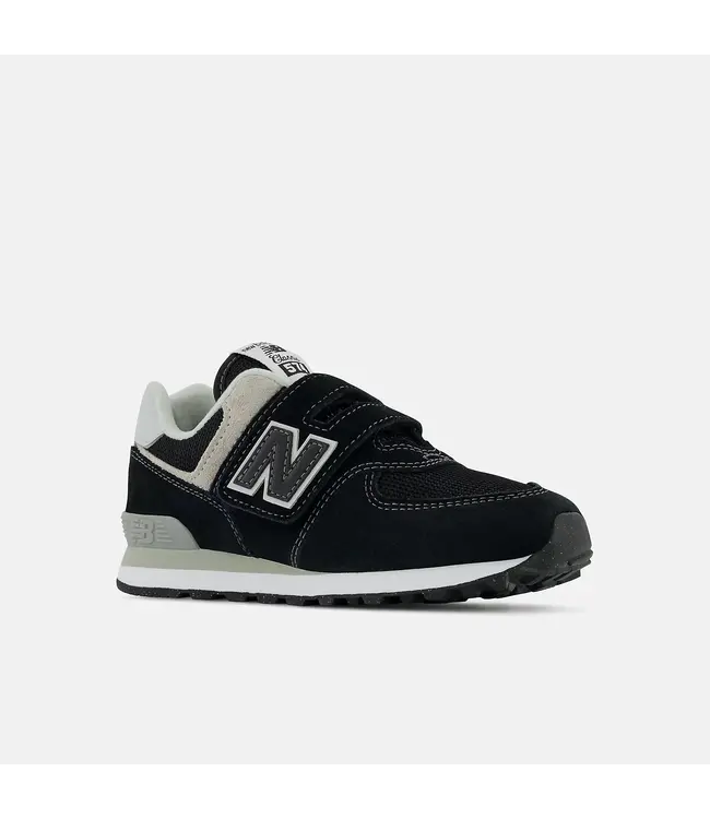 New Balance Kid's - 574 Core Black / White