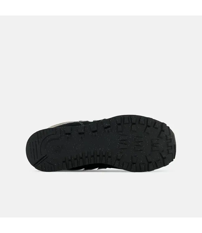 New Balance Junior-574 Core Lace Noir / Blanc