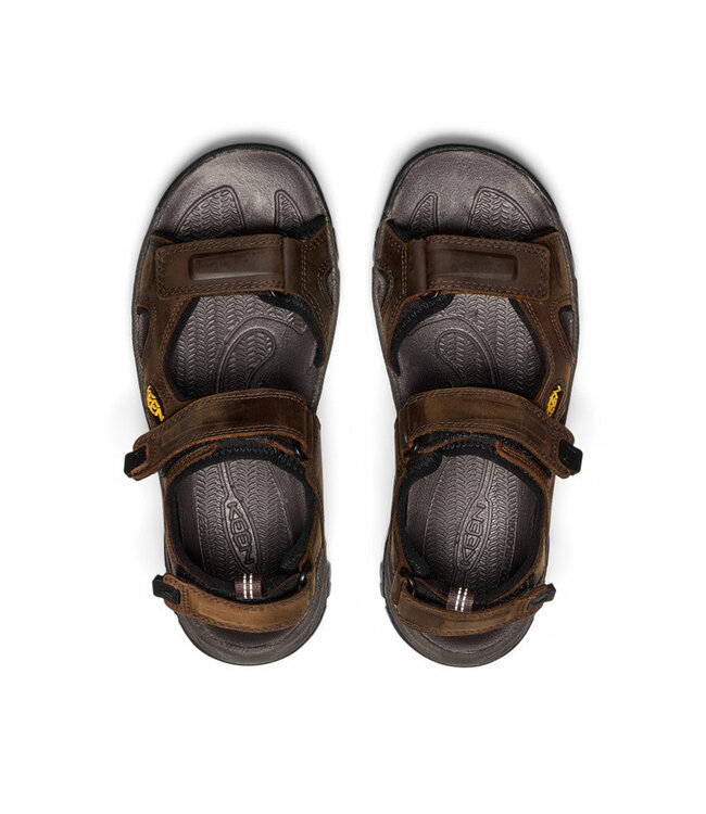 Keen Hommes  - Targhee III Open Toe Brun