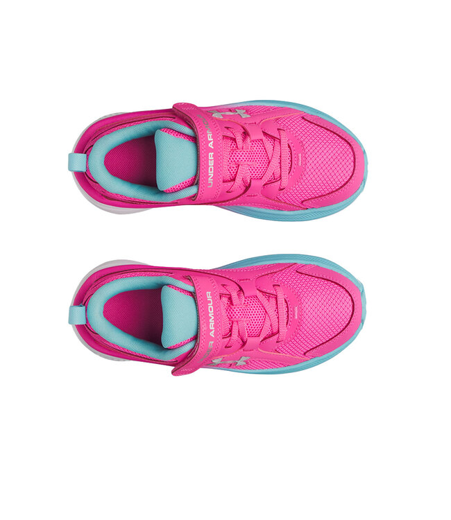 Under Armour Kid's - Assert 11 AC Pink Rave / Fresco Blue / Iridescent