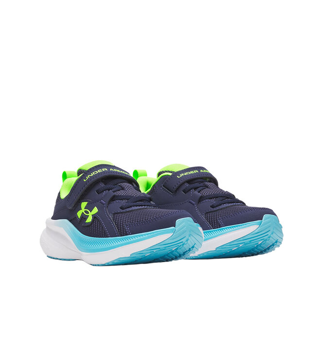 Under Armour Kid's- Assert 11 AC Midnight Navy / Blue Blur / Hyper Green