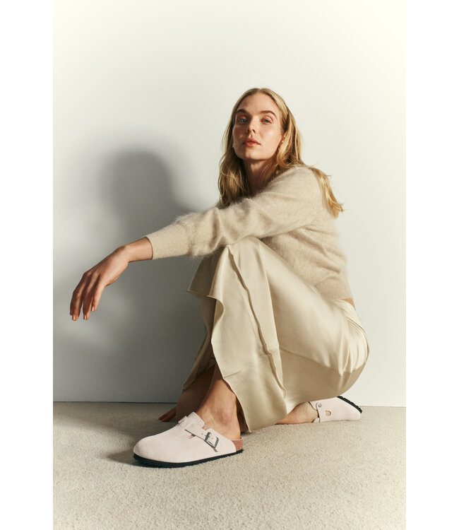 Birkenstock Boston Soft Oyster Tonal