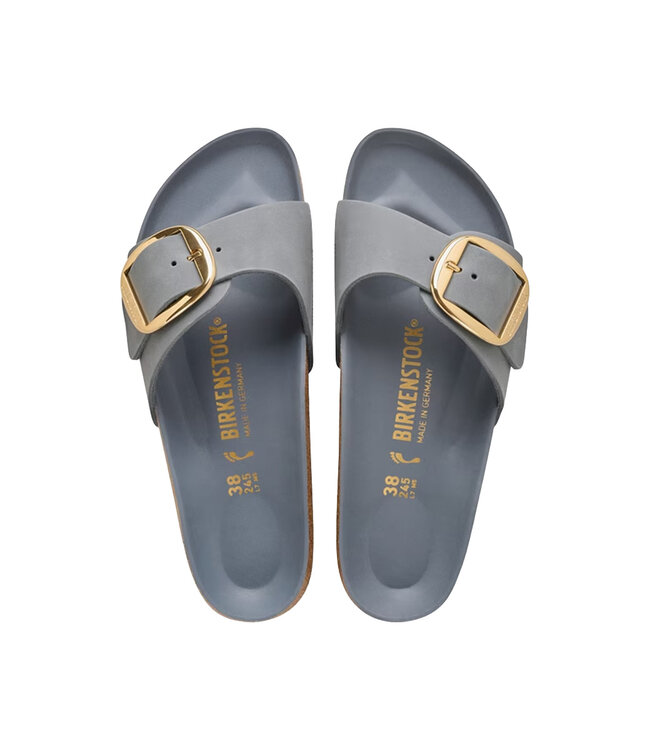 Birkenstock Madrid Big Buckle Gris Basalt