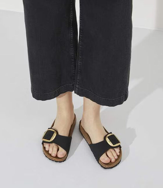 Birkenstock Madrid Big Buckle Noir