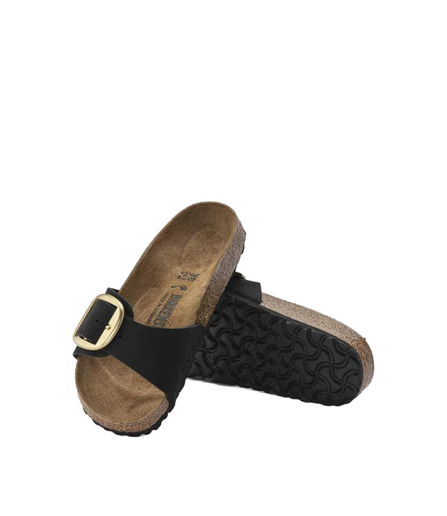 Birkenstock Madrid Big Buckle Black