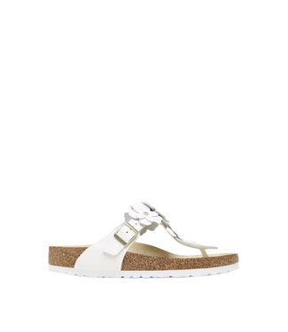 Birkenstock Gizeh Flower Blanc