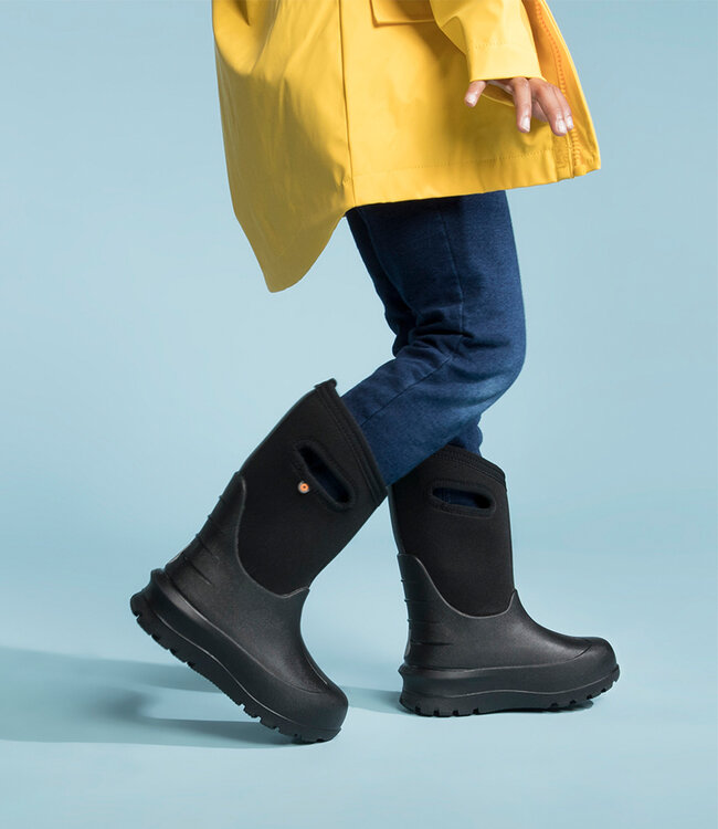Bogs Kid's - Neo-Classic Solid Black