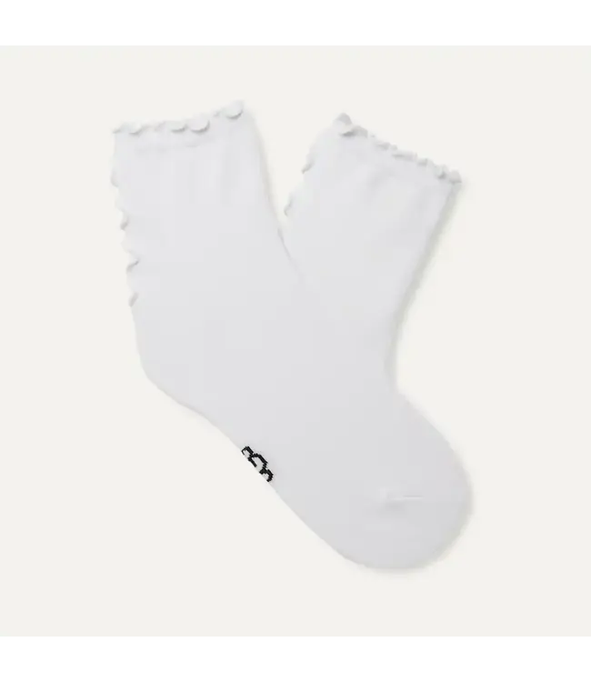 UGG Femmes Karsyn Lettuce Edge Quarter II Bas Blanc