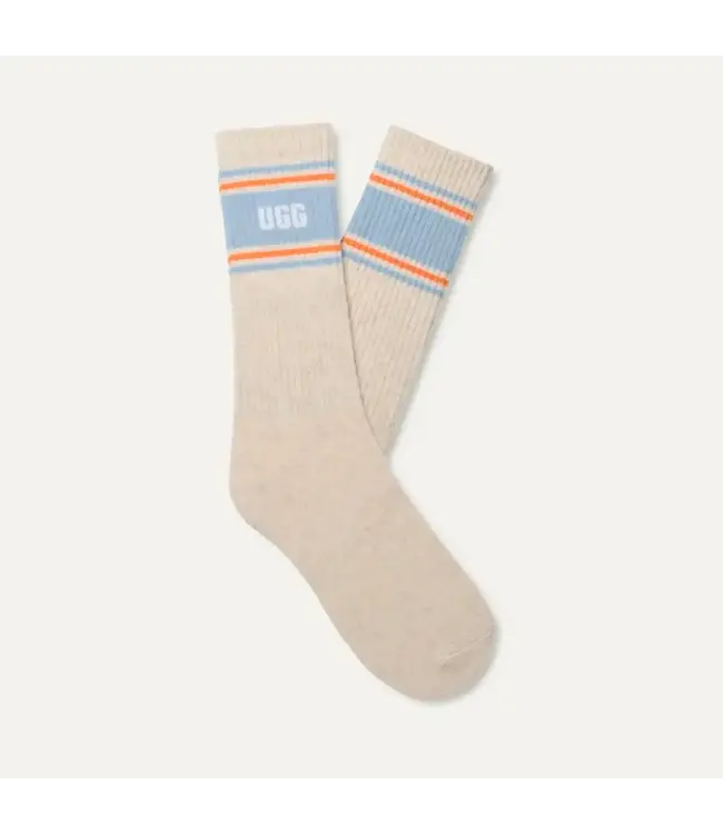 UGG Femmes Jedlyn Varsity Crew Nimbus heather / Clear sapphire