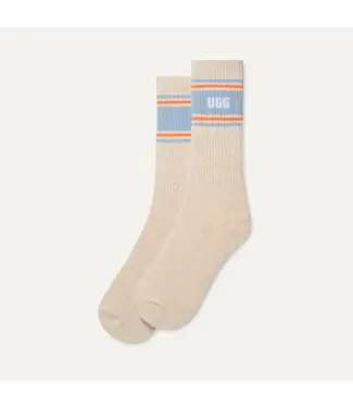 UGG Femmes Jedlyn Varsity Crew Nimbus heather / Clear sapphire